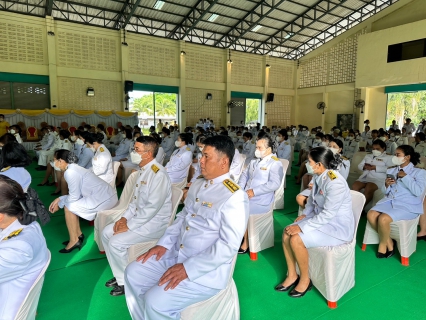 ไฟล์แนบ การประปาส่วนภูมิภาคสาขากบินทร์บุรี  เข้าร่วมพิธีทำบุญตักบาตร เนื่องในโอกาสมหามงคลเฉลิมพระชนมพรรษา 71 พรรษา 28  กรกฎาคม  2566 ร่วมกับที่ว่าการอำเภอกบินทร์บุรี