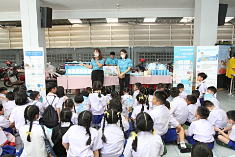 ไฟล์แนบ กปภ.เขต ๑ จัดบูธนิทรรศการให้ความรู้กระบวนการผลิตน้ำประปาและการใช้น้ำอย่างประหยัด ณ โรงเรียนปรีชานุศาสน์ จ.ชลบุรี