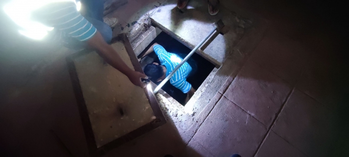 ไฟล์แนบ การประปาส่วนภูมิภาคสาขาหลังสวน ลงพื้นที่ทำ Step Test พร้อมเดินสำรวจหาท่อแตกรั่ว 