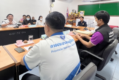 ไฟล์แนบ กปภ.สาขาขอนแก่น (พ) ร่วมประชุมหารือติดตามแนวทางการช่วยเหลือกรณีหมู่บ้านมั่นคงเหล่าเกวียนหักขอทะเบียนบ้านและกรณีแนวทางการขอใช้น้ำประปา