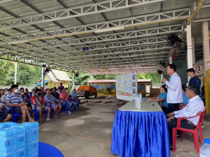 ไฟล์แนบ กปภ.สาขาพิษณุโลก เข้าร่วมประชุมรับฟังความคิดเห็นประชาชน กรณี กปภ.ขอตั้งแพสูบน้ำฯ