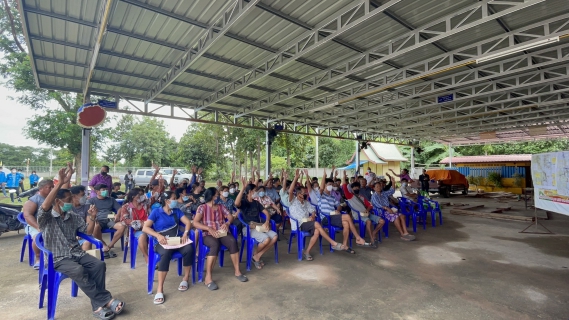 ไฟล์แนบ กปภ.สาขาพิษณุโลก เข้าร่วมประชุมรับฟังความคิดเห็นประชาชน กรณี กปภ.ขอตั้งแพสูบน้ำฯ