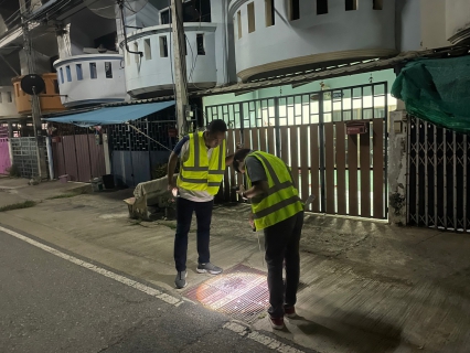 ไฟล์แนบ การประปาส่วนภูมิภาคสาขาท่ามะกาสำรวจหาท่อแตกรั่ว