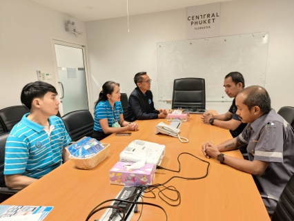 ไฟล์แนบ กปภ.สาขาภูเก็ต จัดกิจกรรมเติมใจให้กัน ออกพบปะลูกค้ารายใหญ่