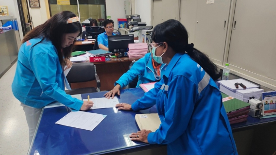 ไฟล์แนบ กปภ.สาขากาญจนบุรี ออกติดตามหนี้ค้างชำระค่าน้ำประปาของส่วนราชการ 