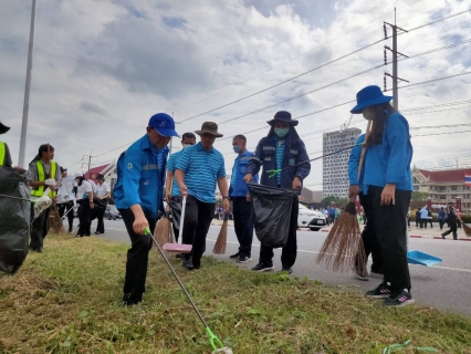 ไฟล์แนบ กปภ.สาขาพระนครศรีอยุธยา ร่วมกิจกรรม อยุธยาเมืองสะอาดฯ ปรับสภาพพื้นที่ภูมิทัศน์ถนนคู่ขนานสายเอเชีย หมายเลข 32