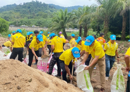 ไฟล์แนบ  กปภ.สาขาบ้านนาสาร เข้าร่วมกิจกรรมจิตอาสา สร้างฝายชะลอน้ำ คืนความชุ่มชื้นสู่ธรรมชาติ