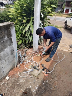 ไฟล์แนบ การประปาส่วนภูมิภาคสาขาอ่าวลึก ลงพื้นที่ตรวจสอบมาตรวัดน้ำ มาตรวัดน้ำ 0 หน่วย มาตรวัดน้ำชำรุด และมาตรตาย