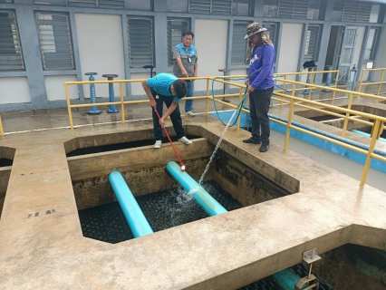 ไฟล์แนบ กปภ.สาขากาญจนบุรี ล้างถังตกตะกอนโรงกรองน้ำ ประจำเดือน ตุลาคม 2566 