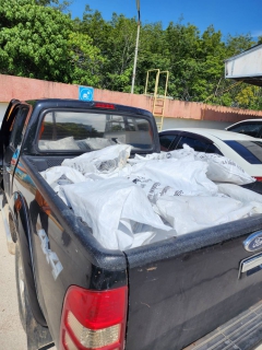 ไฟล์แนบ กปภ.สาขาบ้านตาขุน มอบกระสอบเปล่า(บรรจุสารส้ม) ให้องค์การบริหารส่วนตำบลบ้านยาง เพื่อใช้บรรจุทรายในการซ่อมแซมฝายที่ชำรุดไว้ใช้ในการกักเก็บน้ำ