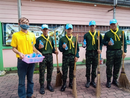 ไฟล์แนบ กิจกรรมจิตอาสาโดยสนับสนุนน้ำดื่มบรรจุขวดตราสัญลักษณ์ กปภ.