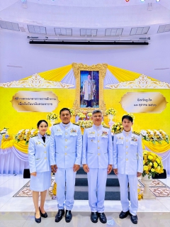 ไฟล์แนบ กปภ.สาขาภูเก็ต ร่วมพิธีทำบุญตักบาตรถวายพระราชกุศล และพิธีวางพวงมาลา เนื่องในวันนวมินทรมหาราช