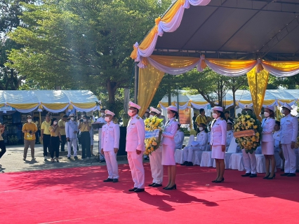 ไฟล์แนบ กปภ.สาขาประจวบคีรีขันธ์ ร่วมพิธีทำบุญตักบาตรถวายพระราชกุศล และพิธีวางพวงมาลา เนื่องในวันนวมินทรมหาราช 13 ตุลาคม 2566