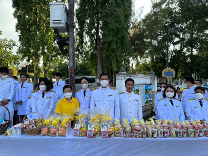 ไฟล์แนบ กปภ.สาขาประจวบคีรีขันธ์ ร่วมพิธีทำบุญตักบาตรถวายพระราชกุศล และพิธีวางพวงมาลา เนื่องในวันนวมินทรมหาราช 13 ตุลาคม 2566