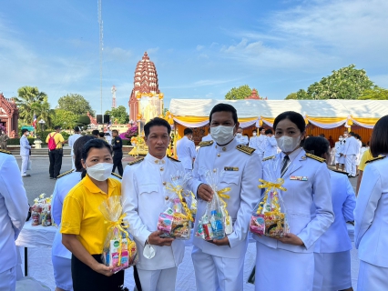 ไฟล์แนบ กปภ.สาขาประจวบคีรีขันธ์ ร่วมพิธีทำบุญตักบาตรถวายพระราชกุศล และพิธีวางพวงมาลา เนื่องในวันนวมินทรมหาราช 13 ตุลาคม 2566