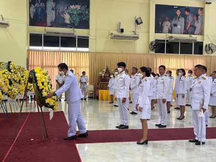 ไฟล์แนบ กปภ.สาขาพนมสารคาม เข้าร่วมพิธีทำบุญตักบาตรและพิธีวางพวงมาลา ถวายเป็นพระราชกุศล เนื่องในวันนวมินทรมหาราช 13 ตุลาคม 2566