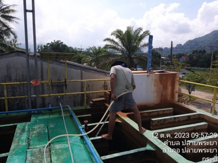 ไฟล์แนบ  การประปาส่วนภูมิภาคสาขาอ่าวลึก ดำเนินการล้างถังตกตะกอน ภายใต้โครงการ บริหารจัดการน้ำสะอาด Water Safety Plan 