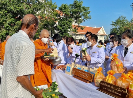 ไฟล์แนบ การประปาส่วนภูมิภาคสาขาปทุมธานี ร่วมพิธีทำบุญตักบาตรถวายพระราชกุศล และร่วมพิธีวางพวงมาลาเพื่อน้อมรำลึก เนื่องในวันนวมินทรมหาราช 13 ตุลาคม 2566