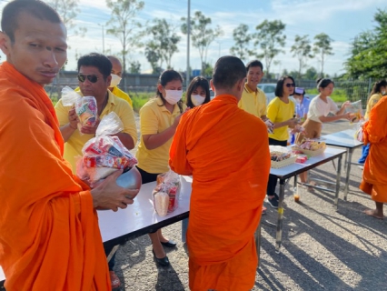 ไฟล์แนบ กปภ.สาขากุยบุรี ร่วมพิธีใส่บาตร และถวายพวงมาลา เนื่องในวันคล้ายวันสวรรคตพระบาทสมเด็จพระบรมชนกาธิเบศร มหาภูมิพลอดุลยเดชมหาราช บรมนาถบพิตร
