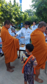 ไฟล์แนบ กปภ.สาขาด่านช้าง ร่วมกิจกรรม พิธีทำบุญตักบาตรถวายพระราชกุศล และพิธีวางพวงมาลา เนื่องในวันนวมินทรมหาราช  