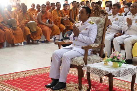 ไฟล์แนบ การประปาส่วนภูมิภาคสาขาระโนด กิจกรรมร่วมพิธีวางพวงมาลาถวายราชสักการะและพิธีทำบุญตักบาตรถวายพระราชกุศล เนื่องในวันนวมินทรมหาราช 13 ตุลาคม 2566