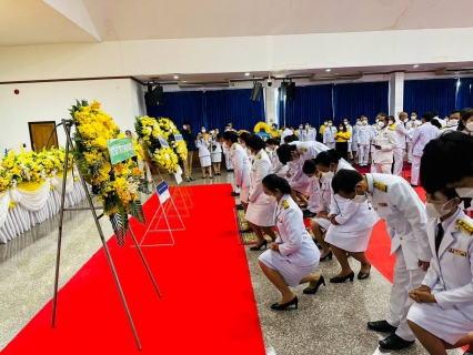 ไฟล์แนบ กปภ.สาขารังสิต(พ) ร่วมพิธีทำบุญตักบาตรถวายพระราชกุศล และวางพวงมาลาเนื่องในวันนวมินทรมหาราช 13 ตุลาคม 2566 เพื่อน้อมรำลึกถึงพระมหากรุณาธิคุณในพระบาทสมเด็จพระบรมชนกาธิเบศร มหาภูมิพลอดุลยเดชมหาราช บรมนาถบพิตร