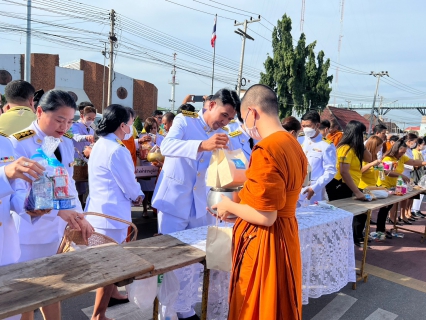 ไฟล์แนบ กปภ.สาขากาญจนบุรี ร่วมพิธีสวดพระพุทธมนต์และทำบุญตักบาตรถวายพระราชกุศล เนื่องในวันนวมินทรมหาราช
