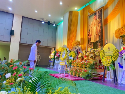 ไฟล์แนบ การประปาส่วนภูมิภาคสาขากระบี่ ร่วมพิธีวางพวงมาลา น้อมรำลึกในพระมหากรุณาธิคุณพระบาทสมเด็จพระบรมชนกาธิเบศร มหาภูมิพลอดุลยเดชมหาราช บรมนาถบพิตร เนื่องในวันคล้ายวันสวรรคต 13 ตุลาคม 2566