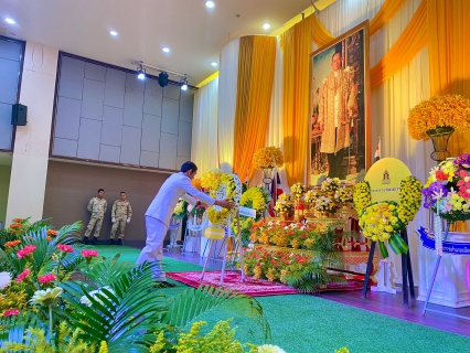 ไฟล์แนบ การประปาส่วนภูมิภาคสาขากระบี่ ร่วมพิธีวางพวงมาลา น้อมรำลึกในพระมหากรุณาธิคุณพระบาทสมเด็จพระบรมชนกาธิเบศร มหาภูมิพลอดุลยเดชมหาราช บรมนาถบพิตร เนื่องในวันคล้ายวันสวรรคต 13 ตุลาคม 2566