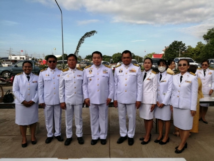 ไฟล์แนบ การประปาส่วนภูมิภาคสาขาท่าตะโก ร่วมพิธีทำบุญตักบาตรถวายพระราชกุศล และพิธีวางพวงมาลาถวายราชสักการะในวันนวมินทรมหาราช 13 ตุลาคม 2566 