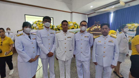 ไฟล์แนบ การประปาส่วนภูมิภาคสาขาคลองหลวง ร่วมพิธีทำบุญตักบาตรถวายพระราชกุศล และพิธีวางพวงมาลา เนื่องในวันนวมินทรมหาราช  13 ตุลาคม 2566