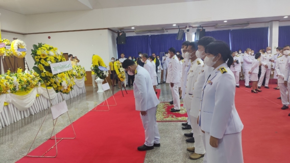 ไฟล์แนบ การประปาส่วนภูมิภาคสาขาคลองหลวง ร่วมพิธีทำบุญตักบาตรถวายพระราชกุศล และพิธีวางพวงมาลา เนื่องในวันนวมินทรมหาราช  13 ตุลาคม 2566