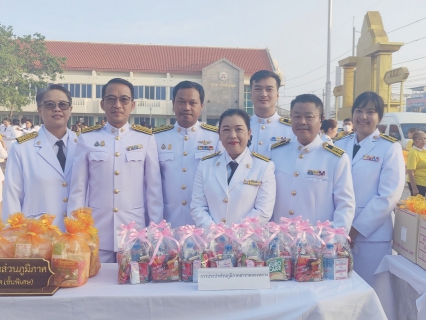 ไฟล์แนบ การประปาส่วนภูมิภาคสาขาคลองหลวง ร่วมพิธีทำบุญตักบาตรถวายพระราชกุศล และพิธีวางพวงมาลา เนื่องในวันนวมินทรมหาราช  13 ตุลาคม 2566