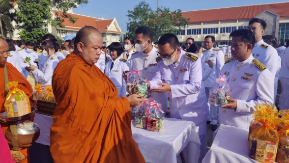 ไฟล์แนบ การประปาส่วนภูมิภาคสาขาคลองหลวง ร่วมพิธีทำบุญตักบาตรถวายพระราชกุศล และพิธีวางพวงมาลา เนื่องในวันนวมินทรมหาราช  13 ตุลาคม 2566