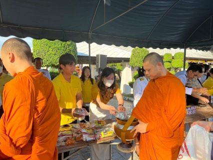 ไฟล์แนบ กปภ.สาขาตราด ร่วมพิธีทำบุญตักบาตรถวายพระราชกุศล และพิธีวางพวงมาลา เนื่องในวันนวมินทรมหาราช 
