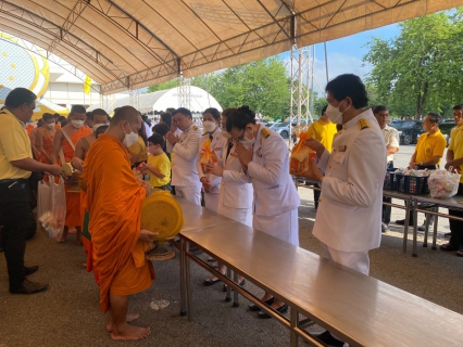 ไฟล์แนบ การประปาส่วนภูมิภาคสาขาฉะเชิงเทรา เข้าร่วมพิธีตักบาตรและพิธีวางพวงมาลาถวายราชสักการะเนื่องในวันนวมินทรมหาราช