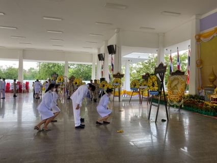 ไฟล์แนบ การประปาส่วนภูมิภาคสาขาฉะเชิงเทรา เข้าร่วมพิธีตักบาตรและพิธีวางพวงมาลาถวายราชสักการะเนื่องในวันนวมินทรมหาราช