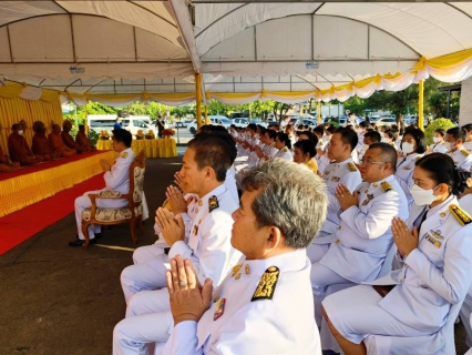 ไฟล์แนบ กปภ สาขาสมุทรสาคร ร่วมพิธีสวดพระพุทธมนต์และทำบุญตักบาตรถวายพระราชกุศล เนื่องในวันนวมินทรมหาราช 