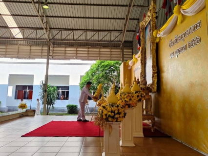 ไฟล์แนบ กปภ สาขาสมุทรสาคร ร่วมพิธีวางพวงมาลาและน้อมรำลึก เนื่องในวันนวมินทรมหาราช