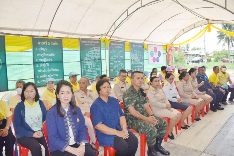ไฟล์แนบ การประปาส่วนภูมิภาคสาขาระโนด ร่วมพิธีเปิดการฝึกอบรม โครงการ โคก หนอง นา  พร้อมมอบน้ำดื่มตราสัญลักษณ์ กปภ.