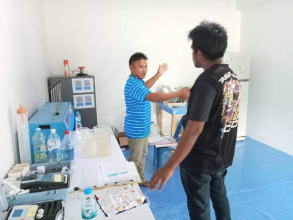 ไฟล์แนบ การประปาส่วนภูมิภาคสาขาท่าแซะ จัดกิจกรรม ON THE JOB TRAINING : OJT ระบบผลิตและควบคุมคุณภาพน้ำ