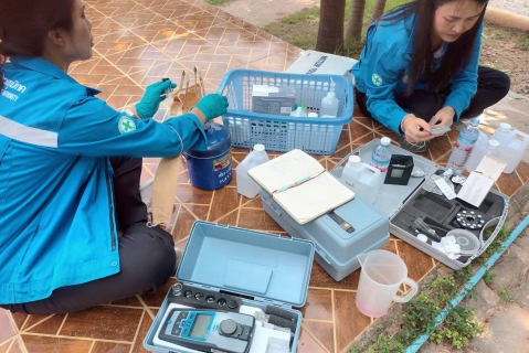 ไฟล์แนบ กปภ.ข.6 ตรวจสอบคุณภาพน้ำประปา เตรียมความพร้อมรับเสด็จฯ 