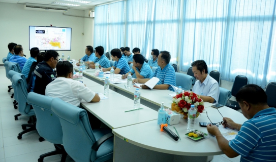 ไฟล์แนบ การประปาส่วนภูมิภาคเขต 2 ร่วมกับ การประปาส่วนภูมิภาค ทั้ง 4 สาขา จังหวัดปทุมธานี ประชุมหารือหาแนวทางด้านการบริหารจัดการด้านงบประมาณของ กปภ.สาขา จังหวัดปทุมธานี  การซื้อน้ำประปาจาก กปน. เพื่อเสริมแรงดันในพื้นที่  