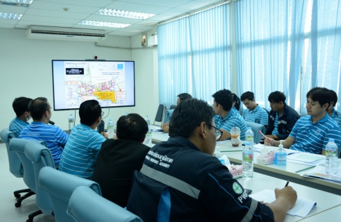 ไฟล์แนบ การประปาส่วนภูมิภาคเขต 2 ร่วมกับ การประปาส่วนภูมิภาค ทั้ง 4 สาขา จังหวัดปทุมธานี ประชุมหารือหาแนวทางด้านการบริหารจัดการด้านงบประมาณของ กปภ.สาขา จังหวัดปทุมธานี  การซื้อน้ำประปาจาก กปน. เพื่อเสริมแรงดันในพื้นที่  