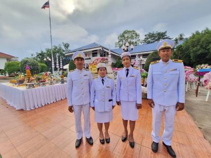 ไฟล์แนบ การประปาส่วนภูมิภาคสาขากาญจนดิษฐ์ เข้าร่วมกิจกรรมวางพวงมาลาเพื่อน้อมรำลึกในพระมหากรุณาธิคุณเนื่องในวันคล้ายวันสวรรคต พระบาทสมเด็จพระจุลจอมเกล้าเจ้าอยู่หัว 23 ตุลาคม 2566