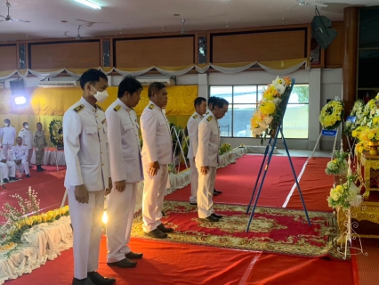 ไฟล์แนบ การประปาส่วนภูมิภาคสาขาบ้านไผ่ ร่วมพิธีทำบุญตักบาตรถวายพระราชกุศล และพิธีวางพวงมาลา เนื่องในวันนวมินทรมหาราช 