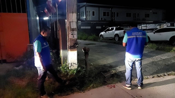 ไฟล์แนบ กปภ.สาขาสงขลา ออกปฏิบัติการหาน้ำสญเสียเชิงรุก โดยตรวจสอบตำแหน่งประตูน้ำตัดตอนและทำ Step Test พื้นที่ DMA 01-02 (ม.ราชภัฎสงขลา) ต.เขารูปช้าง อ.เมือง จ.สงขลา