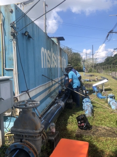 ไฟล์แนบ การประปาส่วนภูมิภาคสาขาตราดจัดกิจกรรม 5ส. (Big Cleaning Day) ทำความสะอาด ตัดแต่งต้นไม้ ตัดหญ้า  ณ สถานีผลิตน้ำดงกลาง