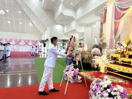 ไฟล์แนบ กปภ.สาขาขลุง เข้าร่วมพิธีวางพวงมาลาเพื่อน้อมรำลึกเนื่องในวันคล้ายวันสวรรคตพระบาทสมเด็จพระจุลจอมเกล้าเจ้าอยู่หัว "วันปิยมหาราช 23 ตุลาคม 2566"