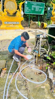 ไฟล์แนบ กปภ.สาขาพังงา ลงพื้นที่ตรวจคุณภาพน้ำประปา 